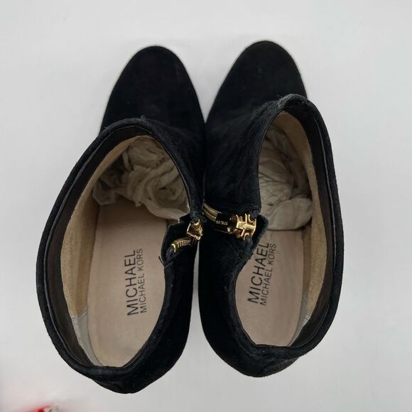 Michael Michael Kors Haven Bootie Leather Suede size 7.5 - Picture 7 of 10